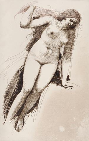 William Edward Frost Standing Female Nude