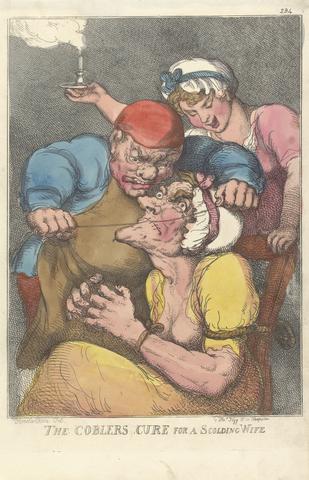 Thomas Rowlandson The Cobbler's Cure for a Scolding Wife