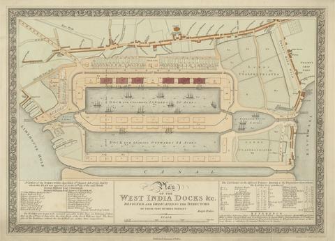 Benjamin Baker Plan of the West India Docks