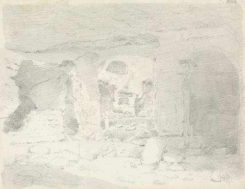 Sir Robert Smirke the younger A Study of an Ancient Building in Ruin