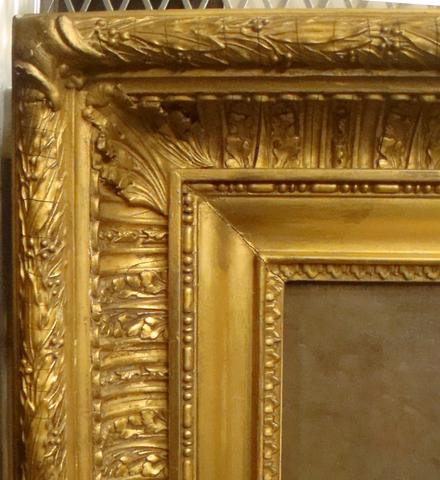 unknown artist British, Victorian 'Salon' style frame