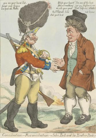 Charles Ansell Conciliation - Reconciliation - or John Bull and His Brother Paddy