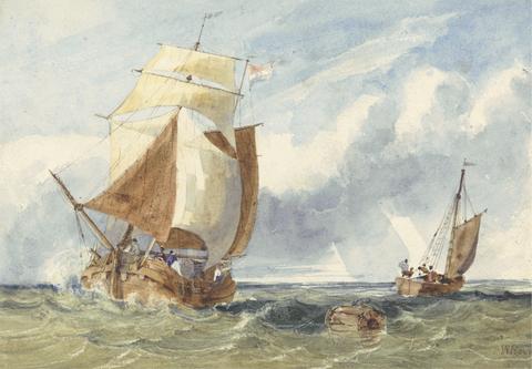 Augustus William Reeve In the Channel