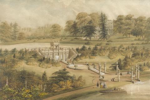 George Somers Clarke Design for Cowley Manor, Gloucestershire