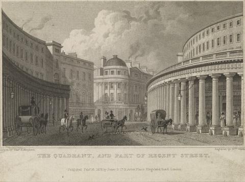 William Wallis The Quadrant and Part of Regent Street