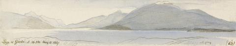 Edward Lear Lago di Garda