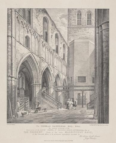 George Hawkins Nave of the Lady Chapel of St. Saviour's Church, Southwark
