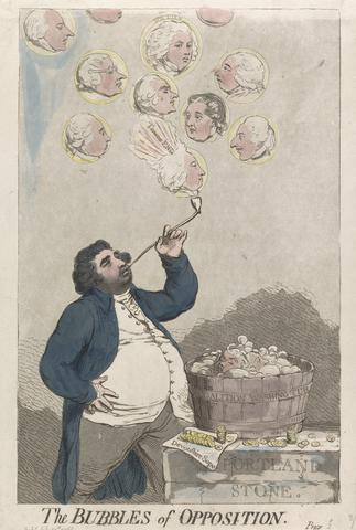 James Gillray The Bubbles of Opposition