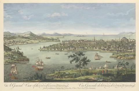 unknown artist A General View of the City of Constantinople