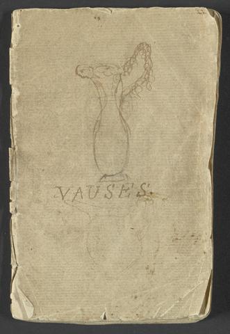 Benjamin West Sketchbook of Vase and Decoration Studies