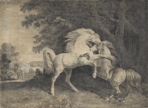 George Stubbs Horses Fighting