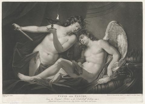 Valentine Green Cupid and Psyche