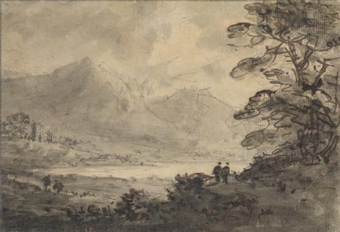 Rev. William Gilpin Landscape with Four Figures