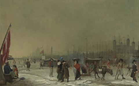 Samuel Collings Frost on the Thames