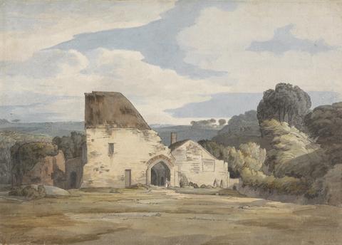 Francis Towne Dunkerswell Abbey, August 20, 1783