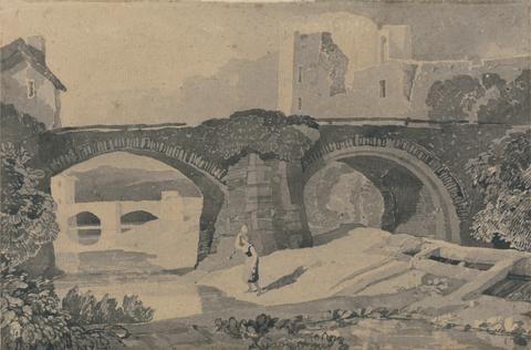 John Sell Cotman Brecon Bridge