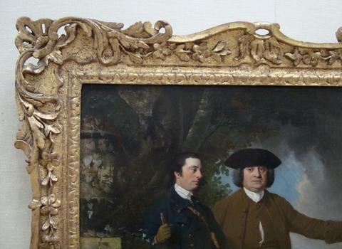 unknown framemaker British (or Irish?), Rococo, frame