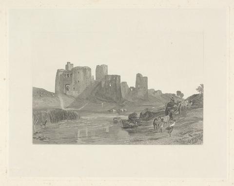 Thomas Jeavons Kidwelly Castle, South Wales