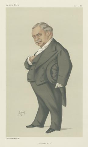 Carlo Pellegrini Vanity Fair: Royalty; 'President No. 3', M. Jean Baptiste Leon Say, December 4, 1880