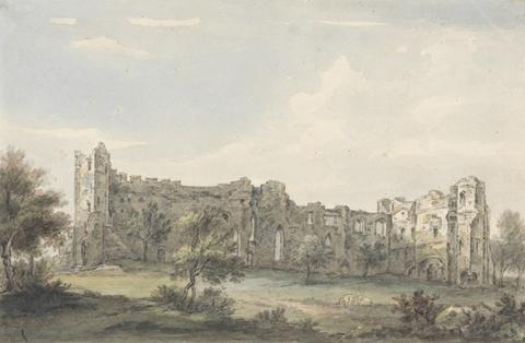 Paul Sandby RA Ruins of Newark Castle