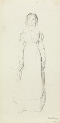 William Mulready Woman with Ringlets, Standing