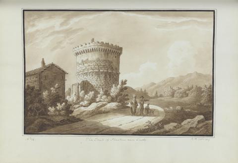 Sir Richard Colt Hoare The Tomb of Plautius, near Tivoli