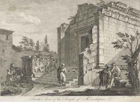 Francesco Bartolozzi RA Another View of the Temple of Aesculapius