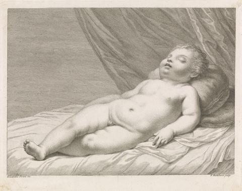 Francesco Bartolozzi Sleeping Child