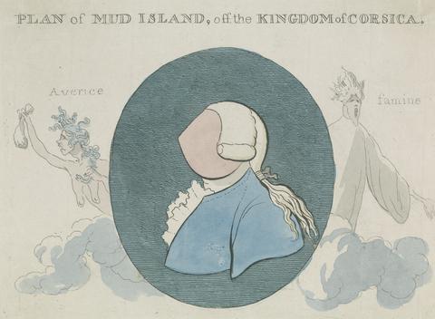 unknown artist Plan of Mud Island, off the Kingdom of Corsica