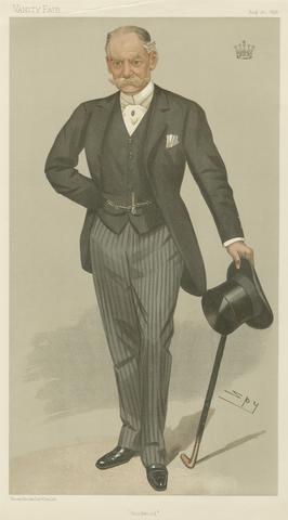 Leslie Matthew 'Spy' Ward Politicians - Vanity Fair. 'Goodwood'. The Earl of March. 20 August 1896