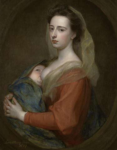 Sir Godfrey Kneller Mary Boyle (née O’Brien), Lady Boyle, Nursing her Son Charles