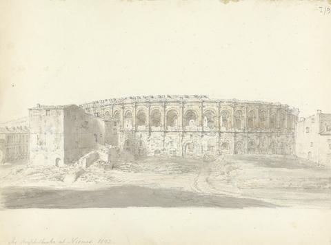 Sir Robert Smirke the younger The Amphitheatre at Nîmes