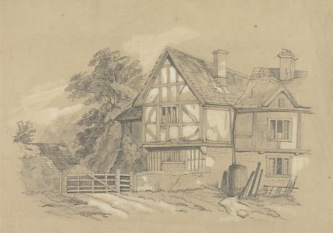 unknown artist Tudor House in Country