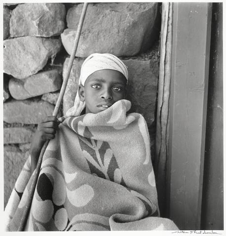 Constance Stuart Larrabee Basuto(Lesotho) Herd Boy, near Maseru, 1941