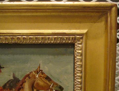 British, Louis XVI style frame