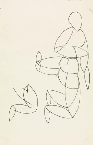 Henri Gaudier-Brzeska Figure Study