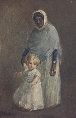 unknown artist Ayah and Child