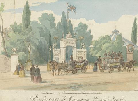 Entrance to Cremorne, King's Road