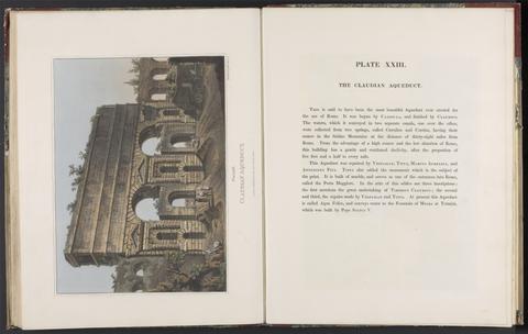 Views of the remains of ancient buildings in Rome and its vicinity : with a descriptive and historical account of each subject / by M. Dubourg.