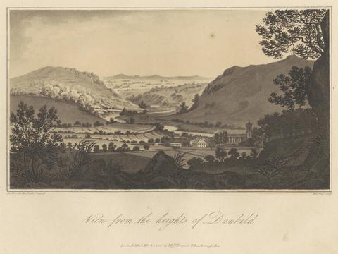 Thomas Medland View from the Heights of Dunkeld