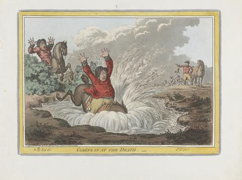 James Gillray Coming-In at the Death