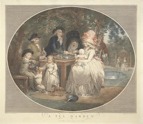Francis David Soiron A Tea Garden