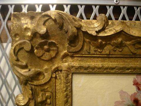 unknown framemaker British or Irish (?), Louis XV style frame