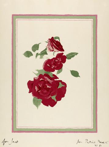 Patrick Procktor Untitled (Roses)