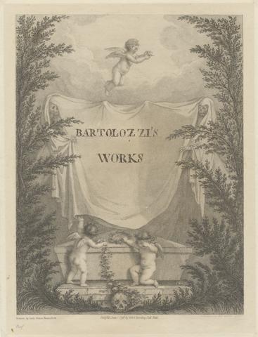 Francesco Bartolozzi RA Title Page: Bartolozzi's Works