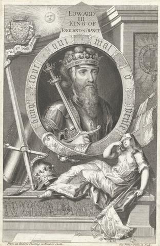 George Vertue Edward III, King of England and France