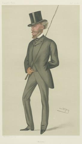 Leslie Matthew 'Spy' Ward Vanity Fair: Turf Devotees; 'Horses', Captain John Bastard, November 27, 1880