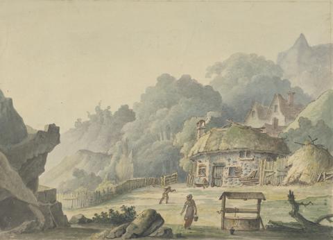 Thomas Greenwood Cottage Scene