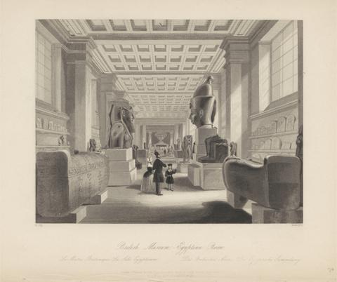 Edward Radclyffe British Museum, Egyptian Room