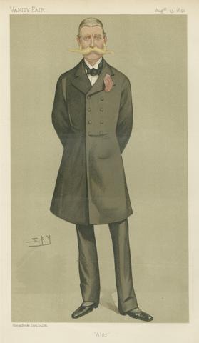 Leslie Matthew 'Spy' Ward Politicians - Vanity Fair. 'Algay'. Sir Algernon Edward West. 13 August 1892